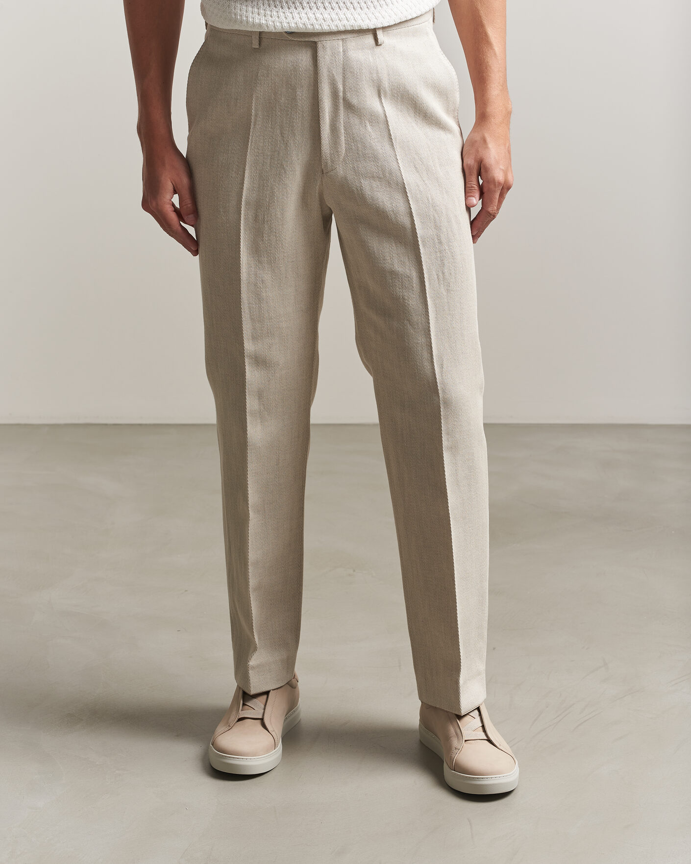 Mies | Tennarit | Myrqvist | Alnö Monochrome II Sneakers Beige Nubuck