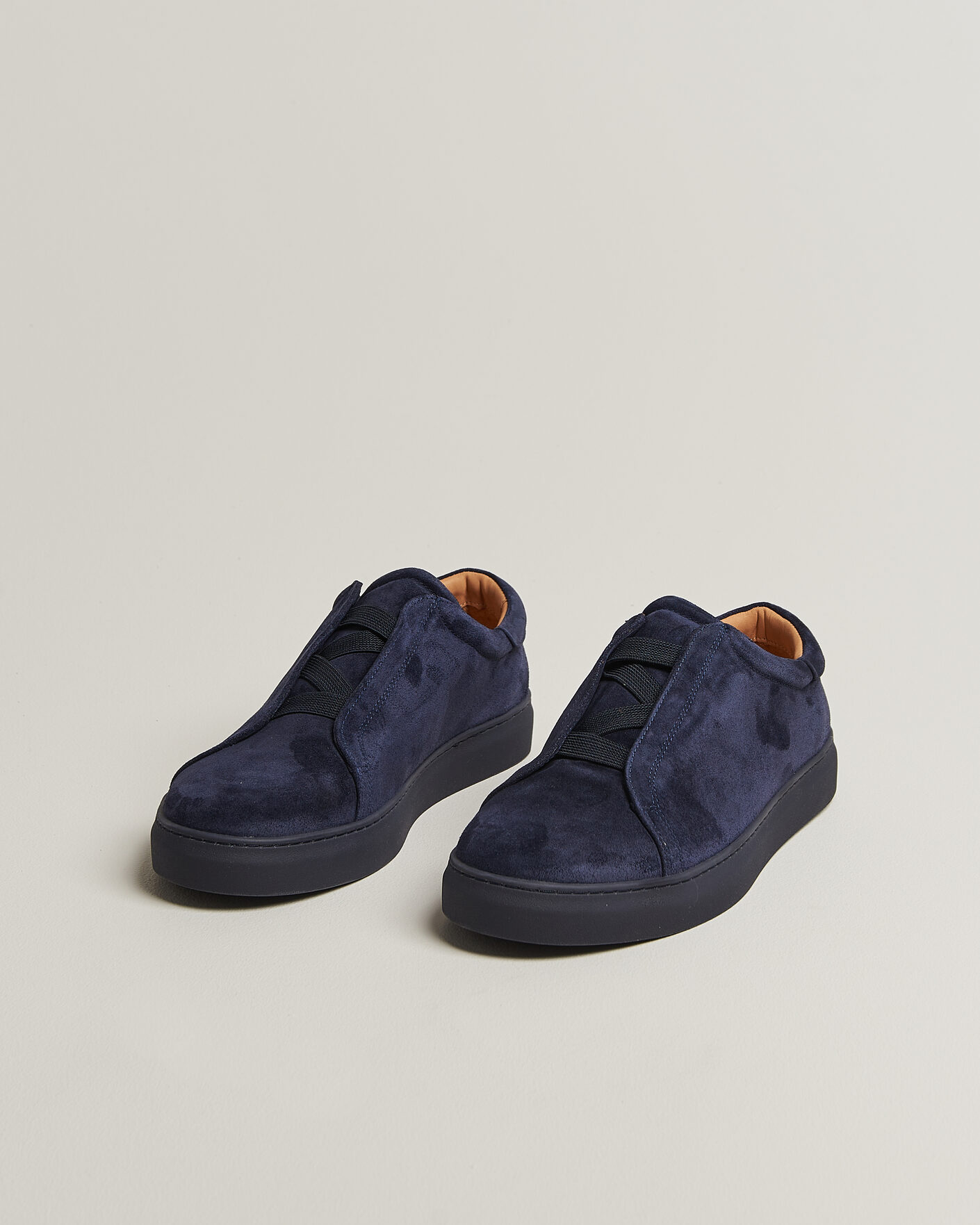 Mies | Tennarit | Myrqvist | Alnö Monochrome II Sneakers Midnight Blue Suede