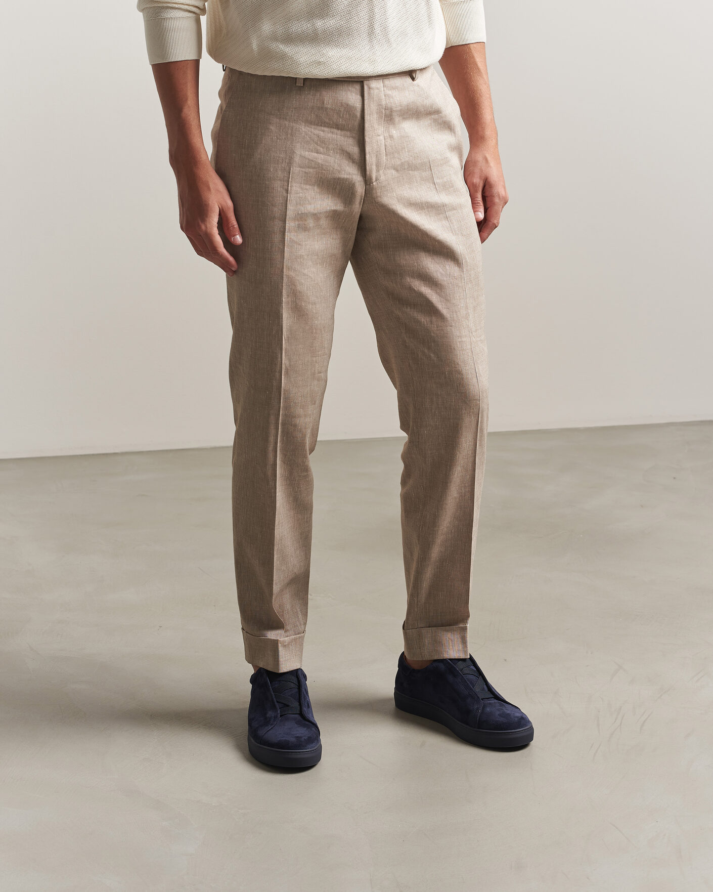 Mies | Tennarit | Myrqvist | Alnö Monochrome II Sneakers Midnight Blue Suede