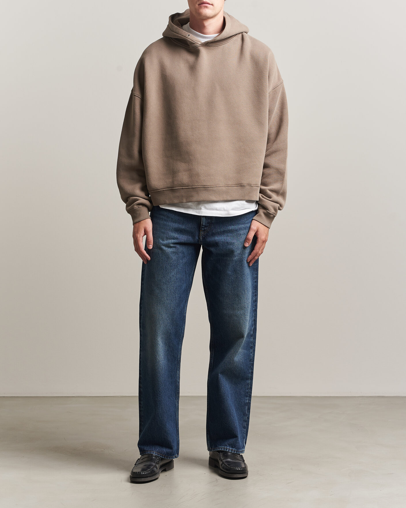 Mies | Puserot | Sunflower | Hoodie Brown