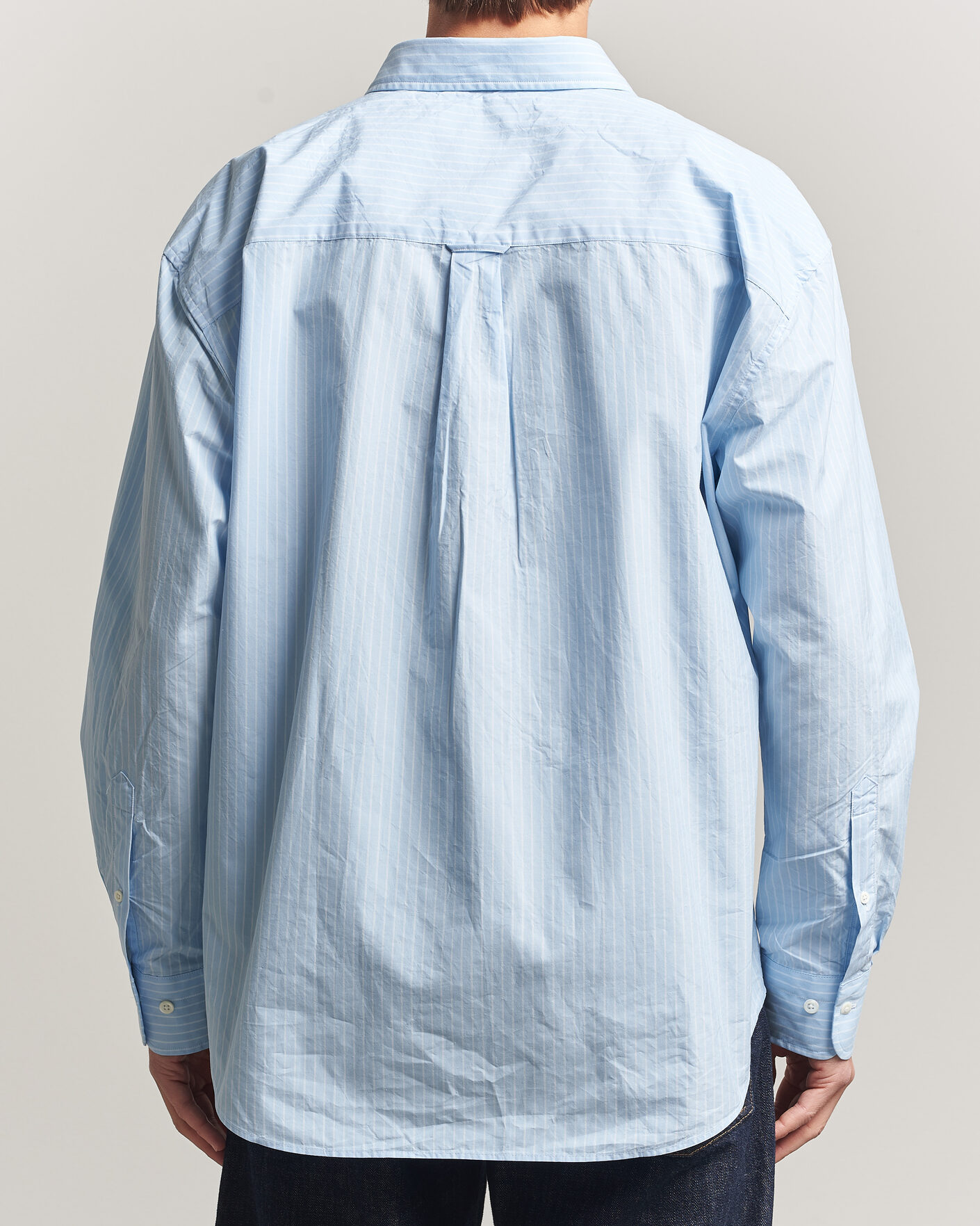 Mies | Kauluspaidat | Sunflower | New Base Shirt Light Blue Stripe