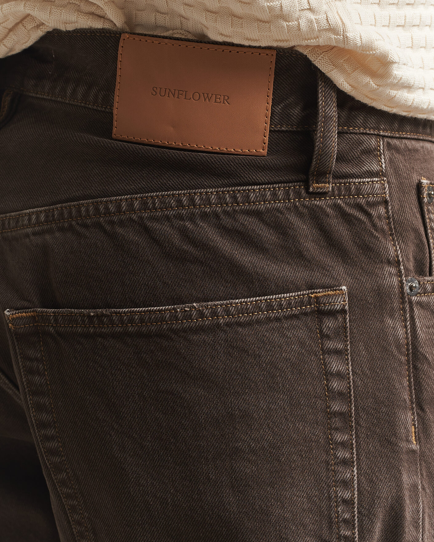 Mies | Farkut | Sunflower | Loose Jeans Vintage Brown