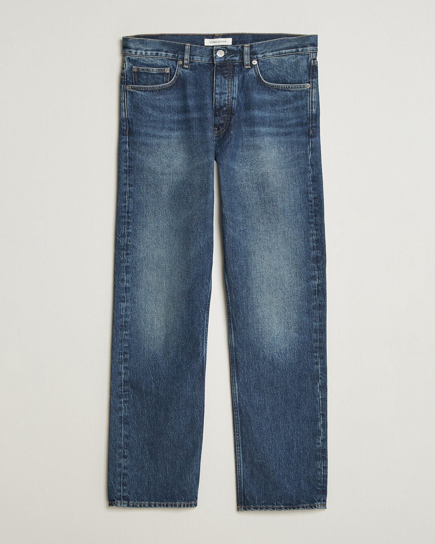 Mies | Farkut | Sunflower | New Standard Jeans Dark Blue Worn