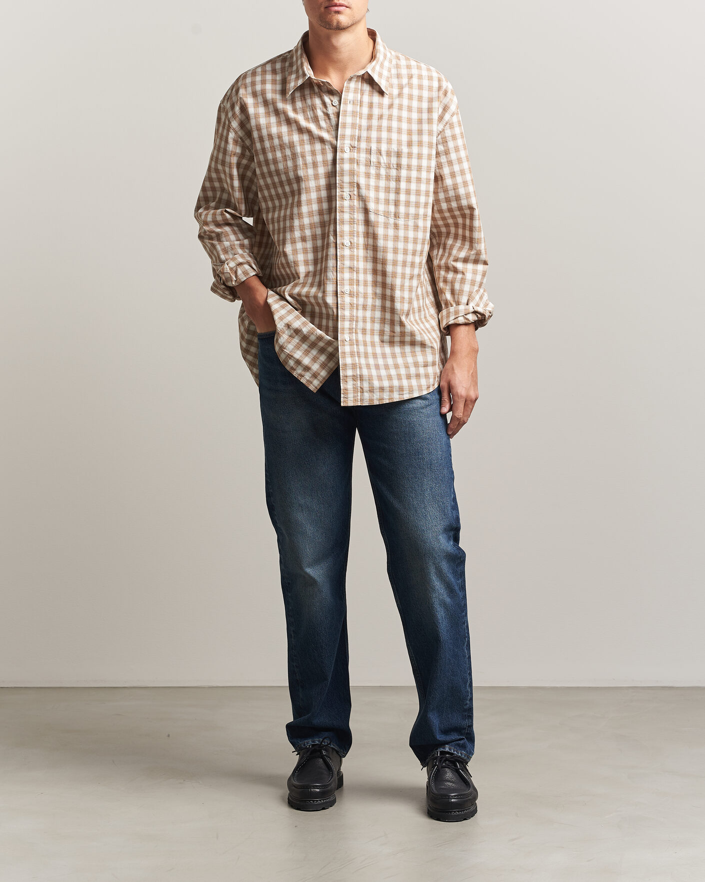 Mies | Farkut | Sunflower | New Standard Jeans Dark Blue Worn