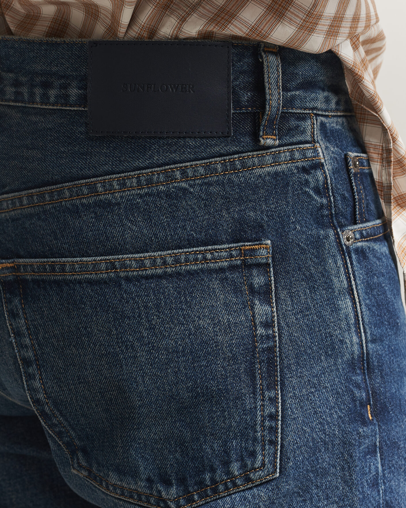 Mies | Farkut | Sunflower | New Standard Jeans Dark Blue Worn