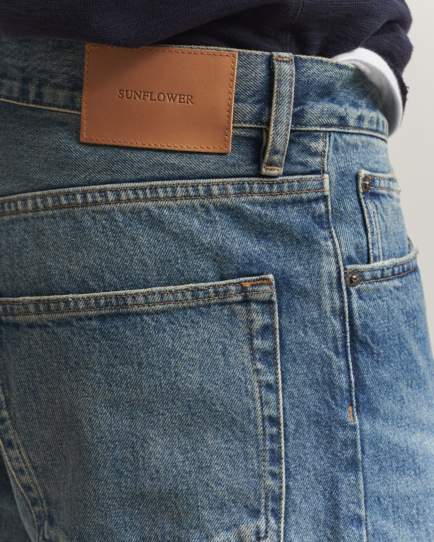 Mies | Housut | Sunflower | Loose Jeans Blue Vintage