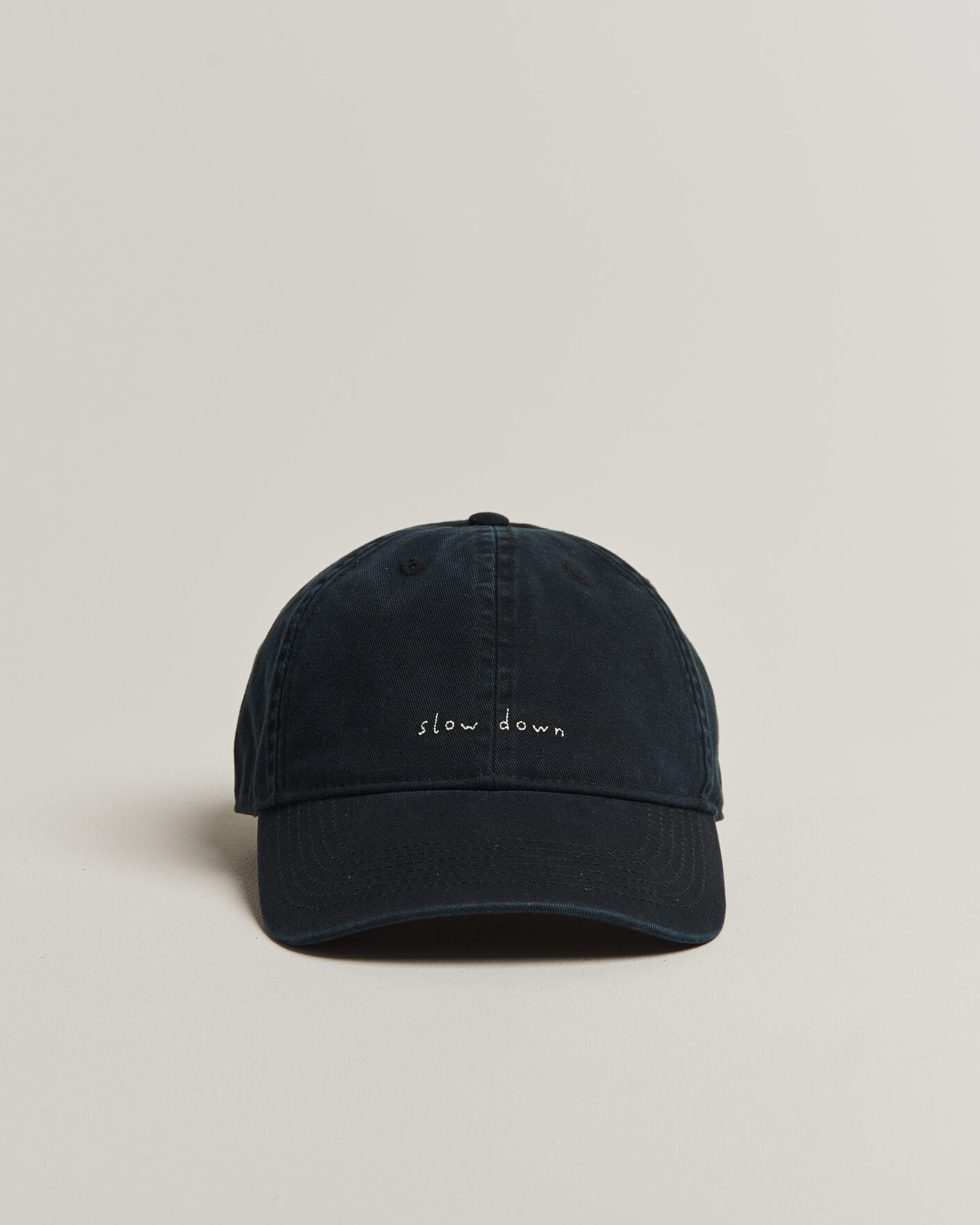 Mies | Forét Slow Down Washed Cap Black | Forét | Slow Down Washed Cap Black