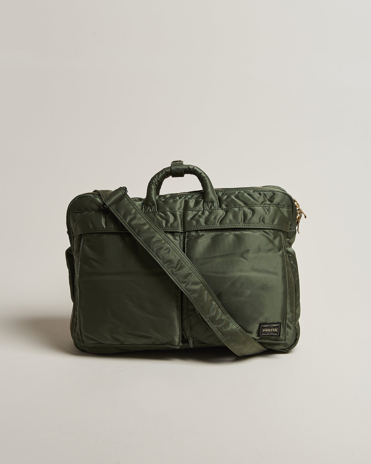 Mies | Laukut | Porter-Yoshida & Co. | Tanker 3Way Document Bag Sage Green