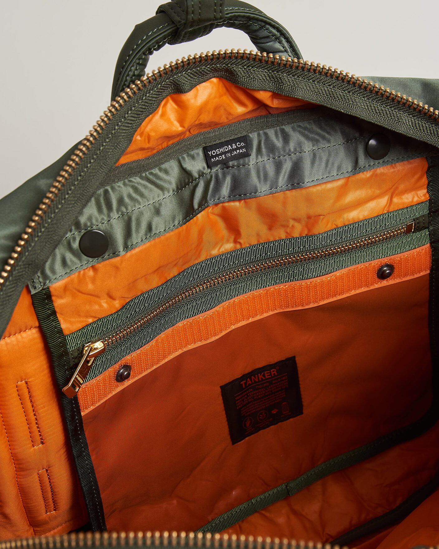 Mies | Laukut | Porter-Yoshida & Co. | Tanker 3Way Document Bag Sage Green