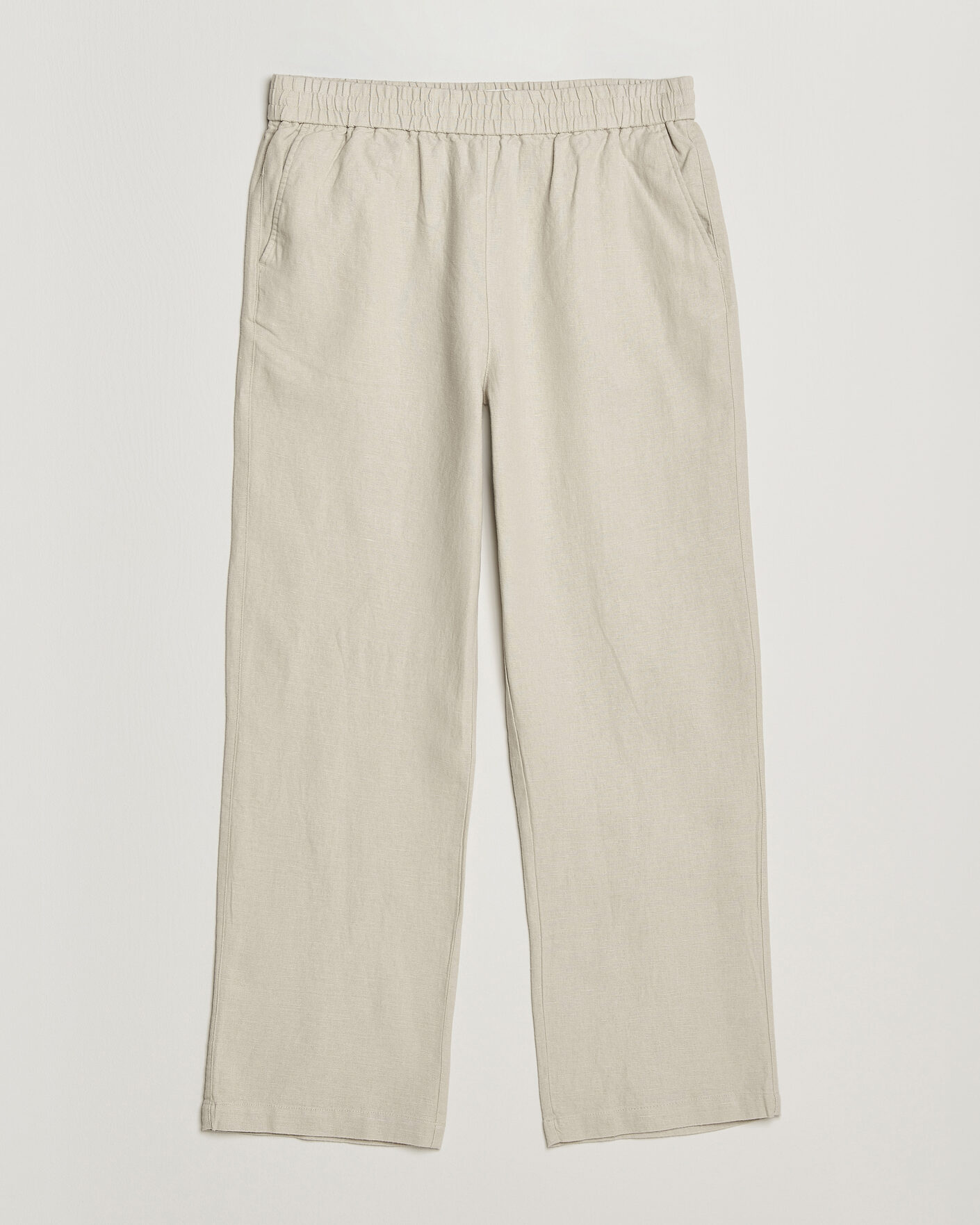 Mies | Housut | LES DEUX | Linen Casual Pants Light Sand