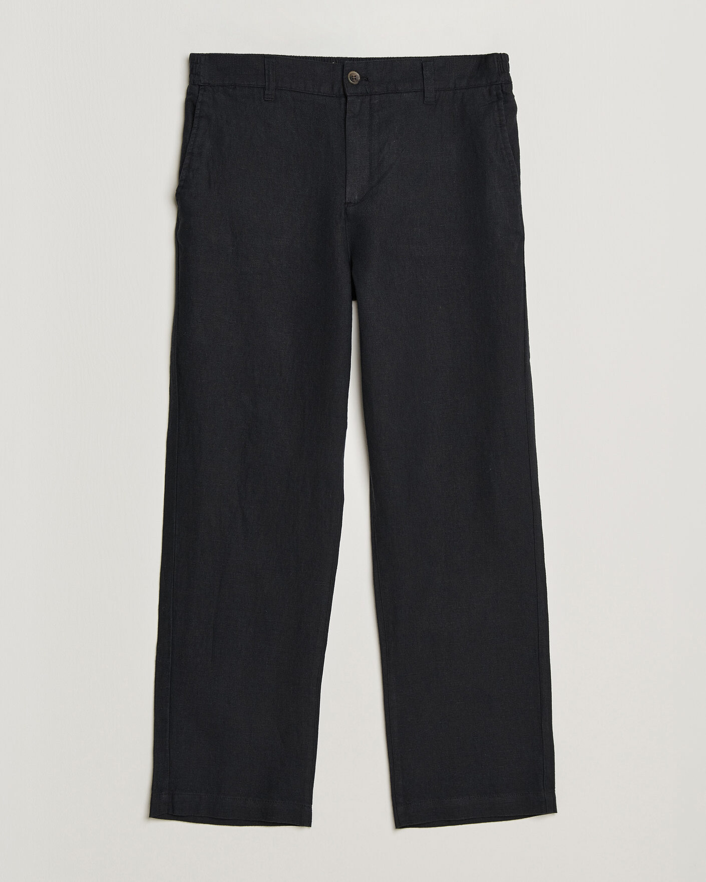 Mies | Housut | LES DEUX | Linen Comfort Suit Pants Black