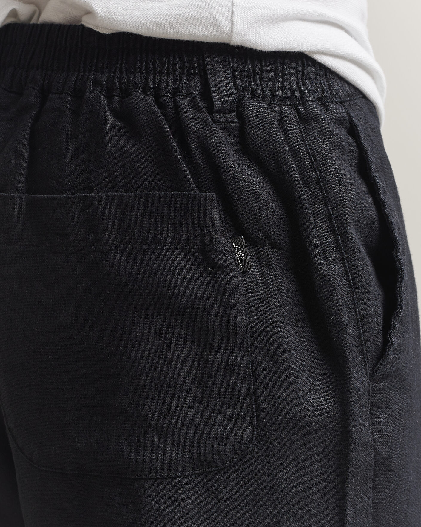 Mies | Housut | LES DEUX | Linen Comfort Suit Pants Black