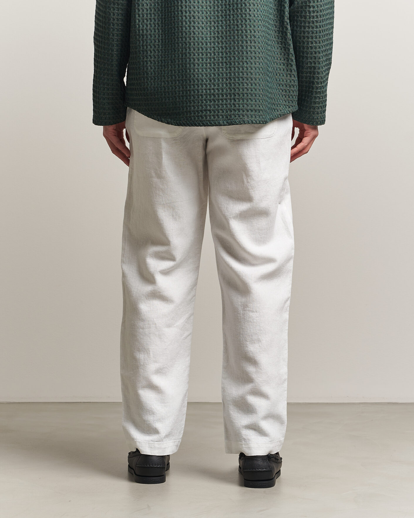 Mies | Housut | LES DEUX | Linen Comfort Suit Pants White