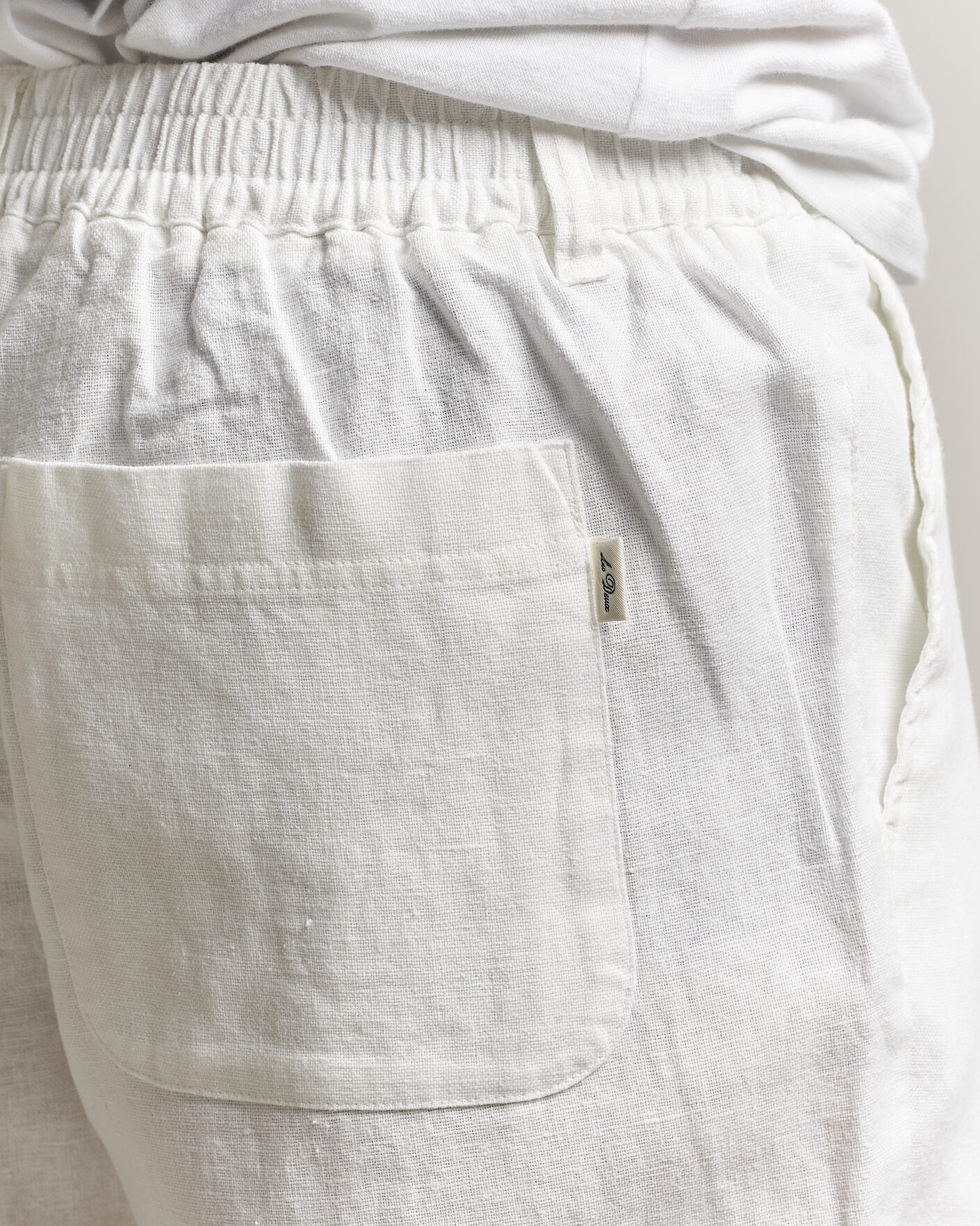 Mies | Housut | LES DEUX | Linen Comfort Suit Pants White