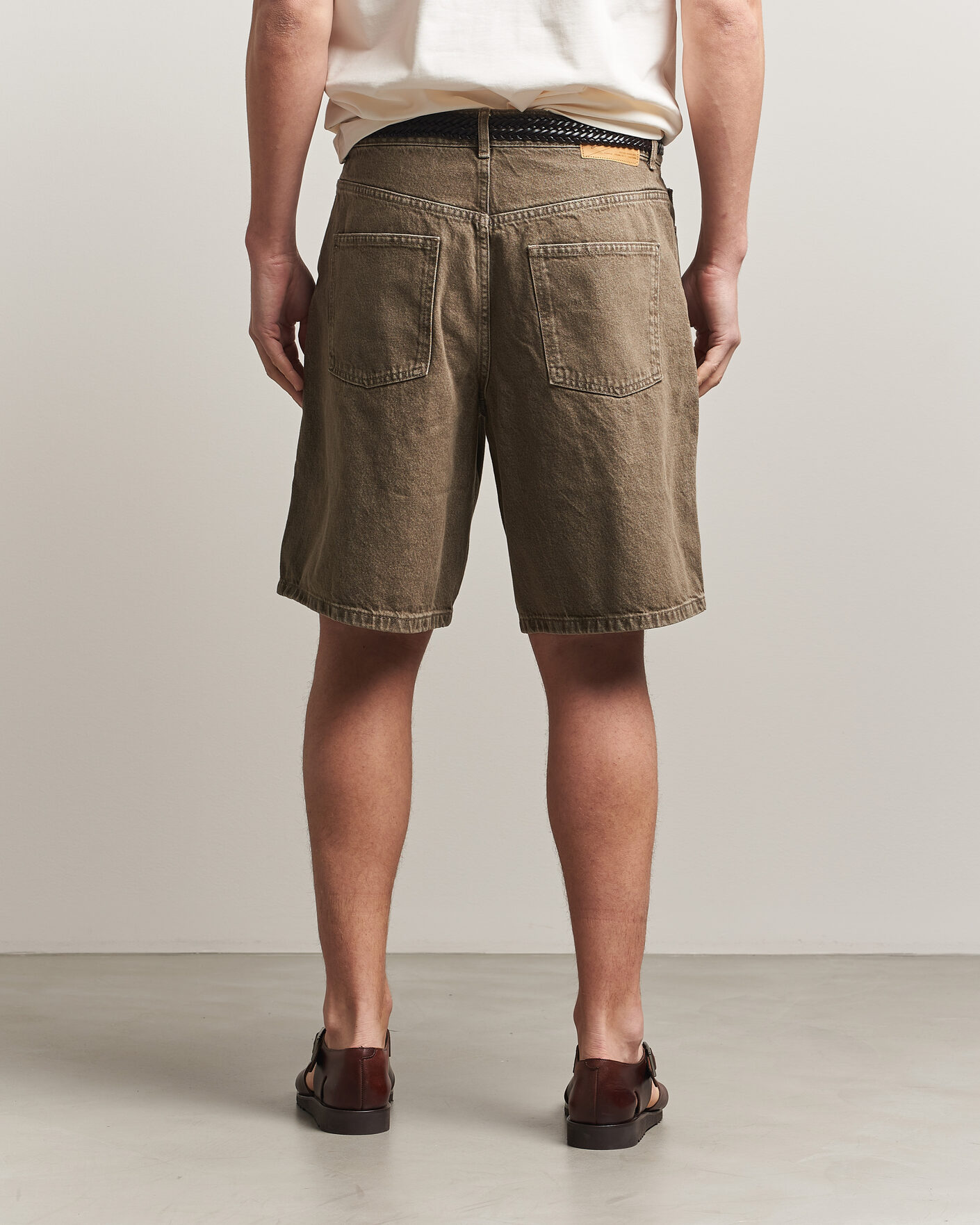 Mies | Shortsit | LES DEUX | Denim Shorts Light Brown