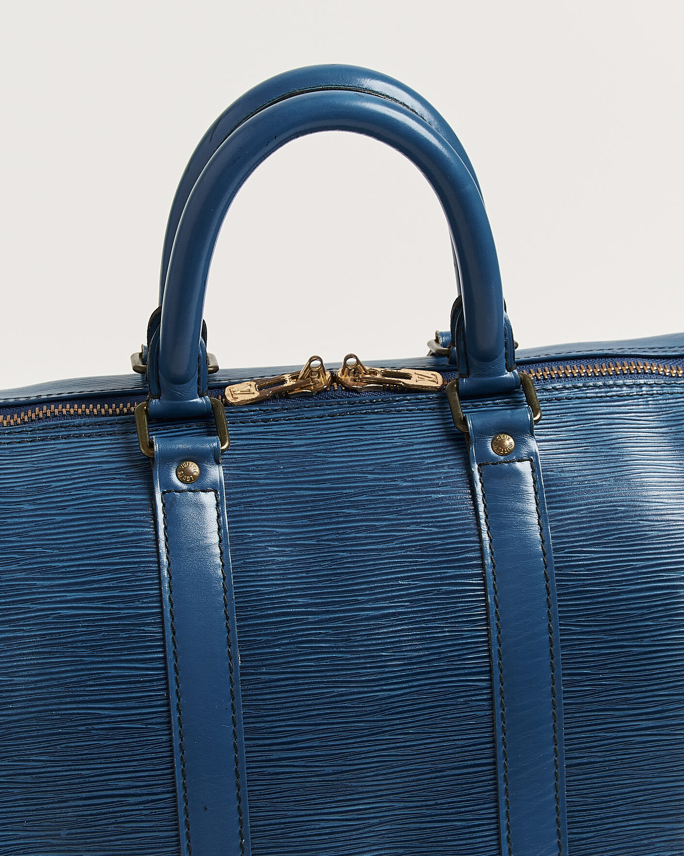 Mies | Pre-Owned & Vintage Bags | Louis Vuitton Pre-Owned | Keepall 45 Epi Leather Blue