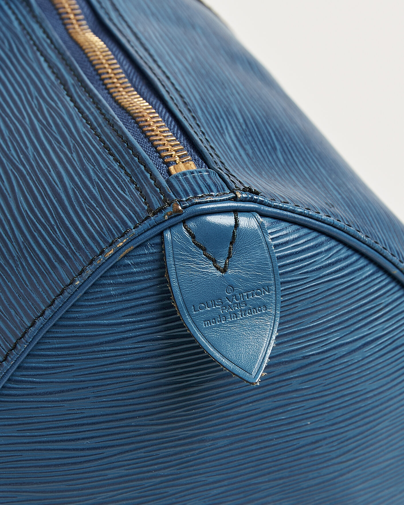 Mies | Pre-Owned & Vintage Bags | Louis Vuitton Pre-Owned | Keepall 45 Epi Leather Blue