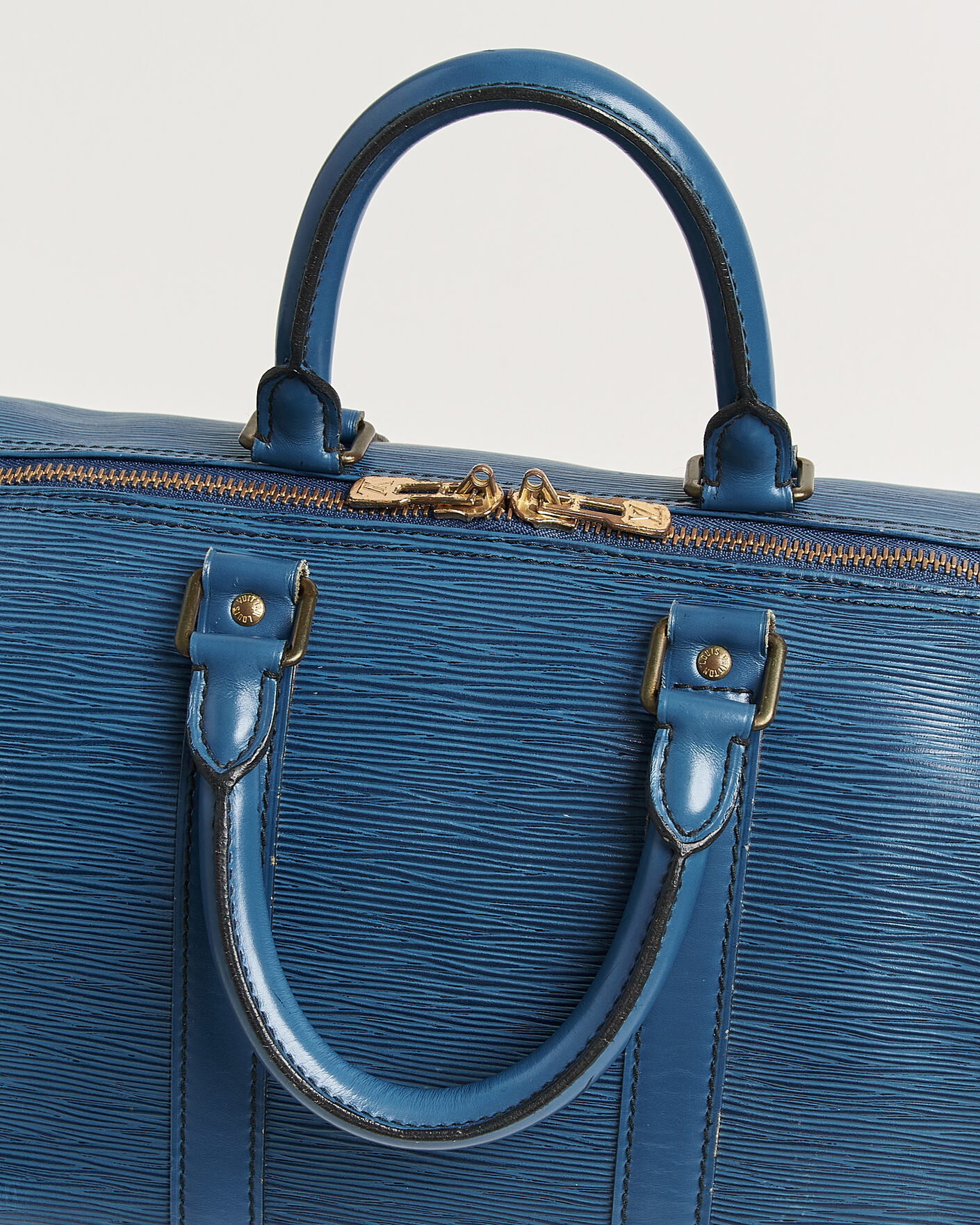 Mies | Pre-Owned & Vintage Bags | Louis Vuitton Pre-Owned | Keepall 45 Epi Leather Blue