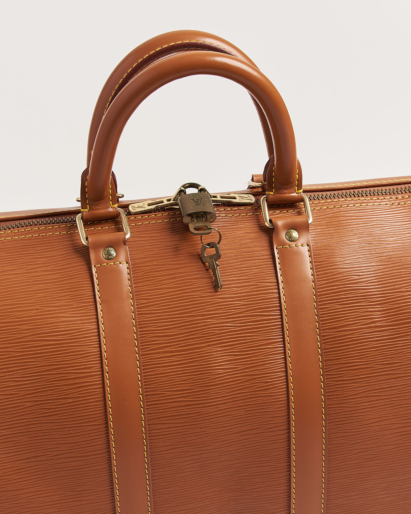 Mies | Pre-Owned & Vintage Bags | Louis Vuitton Pre-Owned | Keepall Epi Leather 45 Brown