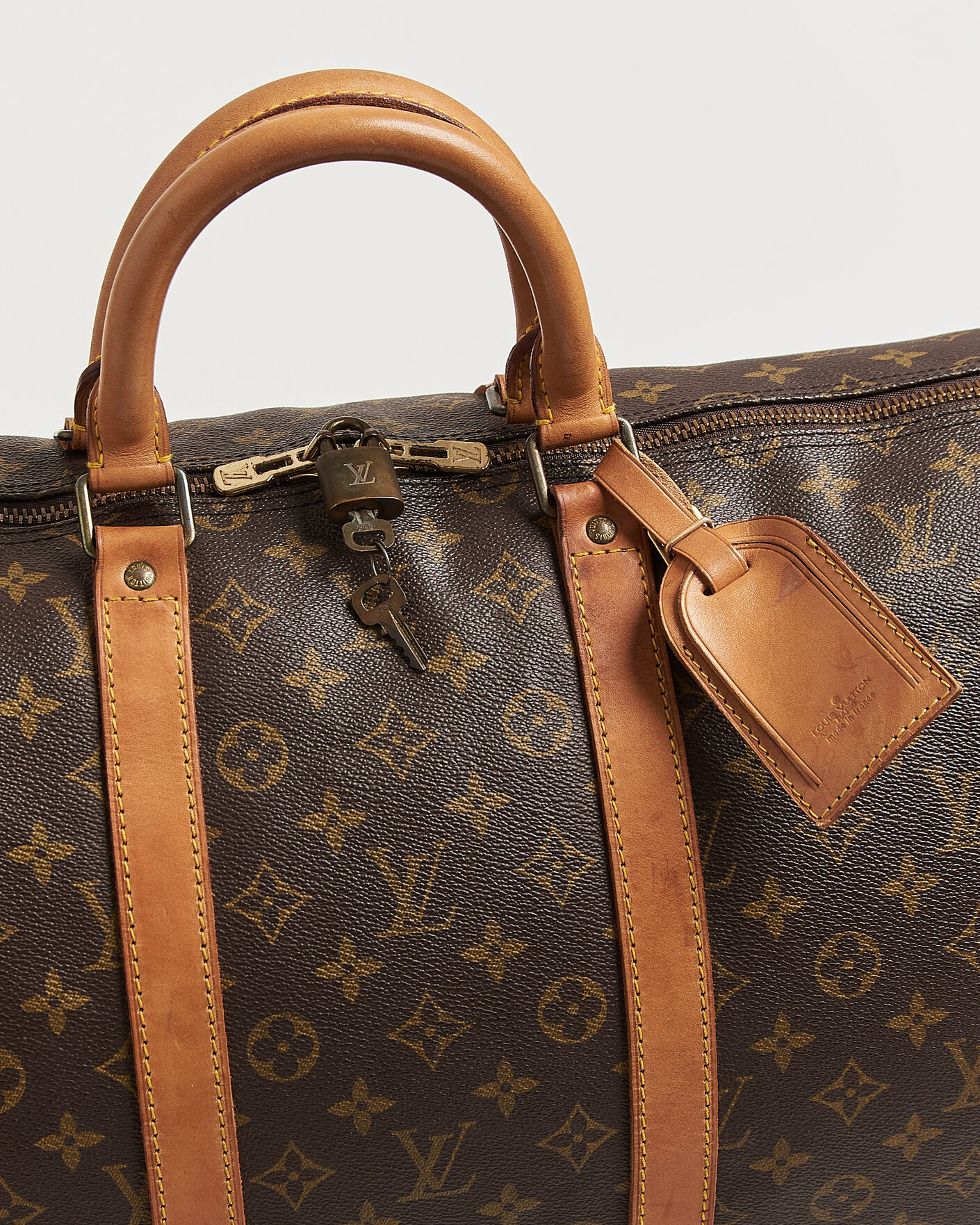 Mies | Pre-Owned & Vintage Bags | Louis Vuitton Pre-Owned | Keepall Bandouliére 55 Monogram