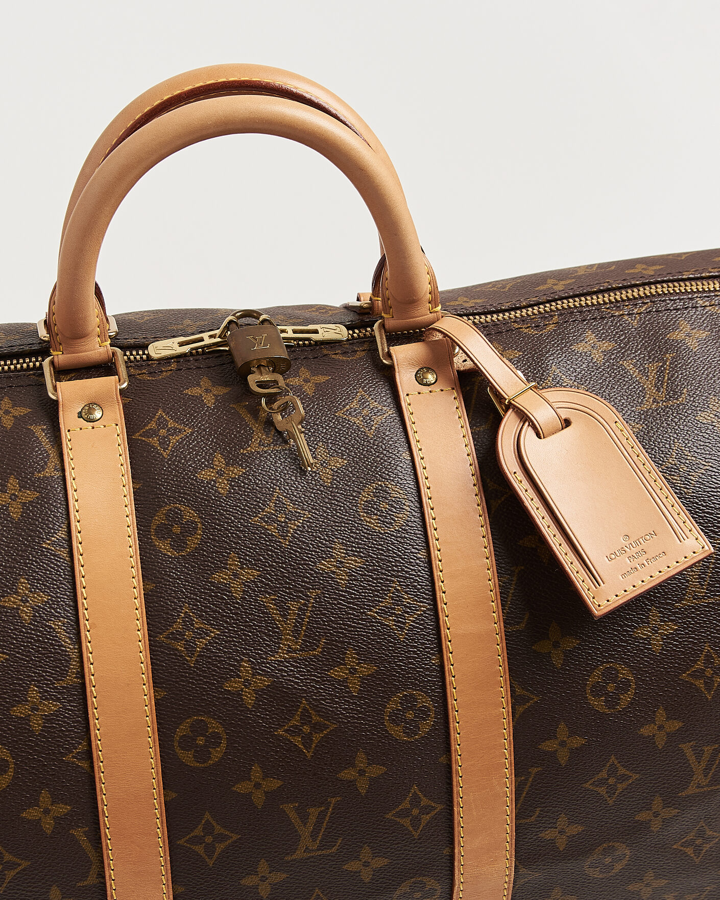 Mies | Pre-Owned & Vintage Bags | Louis Vuitton Pre-Owned | Keepall Bandouliére 55 Monogram