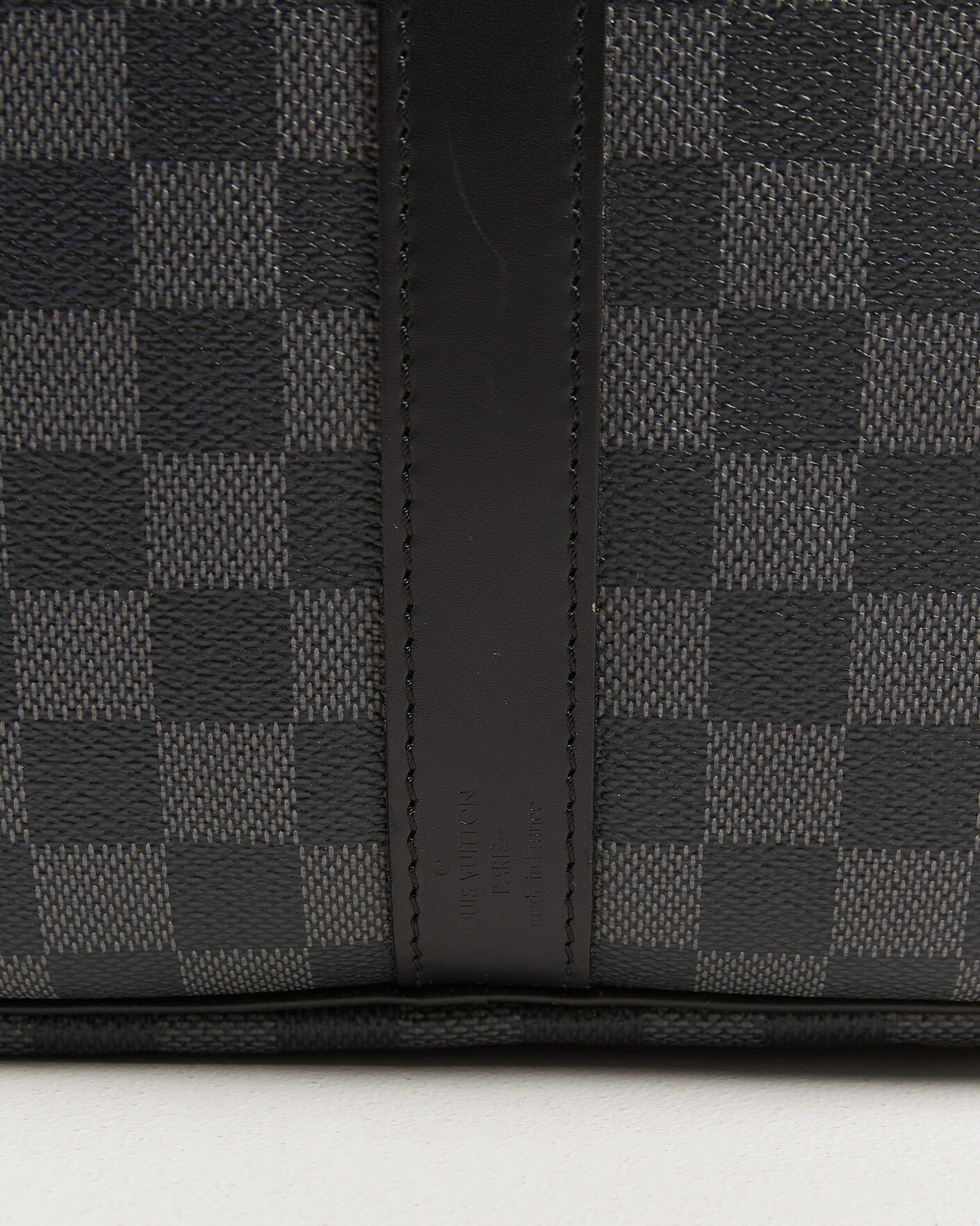Mies | Pre-Owned & Vintage Bags | Louis Vuitton Pre-Owned | Keepall Bandouliére 55 Damier Graphite