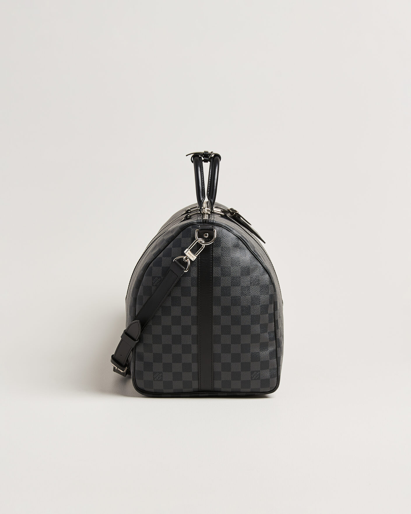 Mies | Pre-Owned & Vintage Bags | Louis Vuitton Pre-Owned | Keepall Bandouliére 55 Damier Graphite