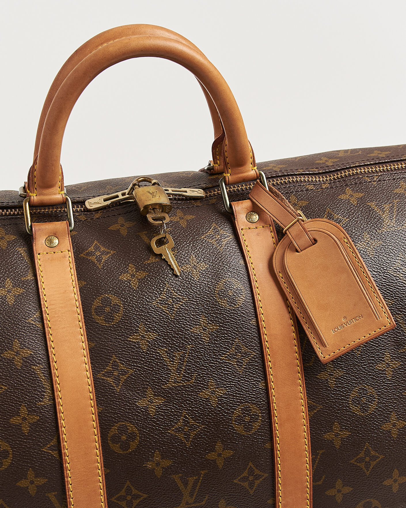 Mies | Pre-Owned & Vintage Bags | Louis Vuitton Pre-Owned | Keepall Bandouliére 55 Monogram