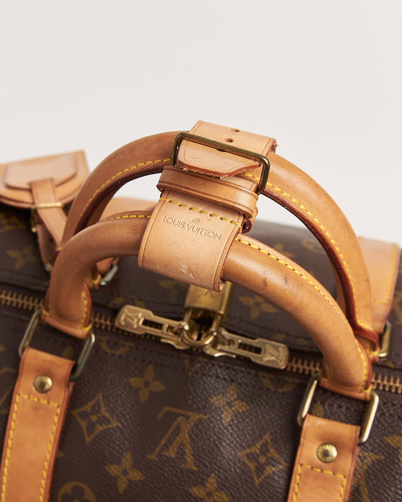 Mies | Pre-Owned & Vintage Bags | Louis Vuitton Pre-Owned | Keepall Bandouliére 55 Monogram