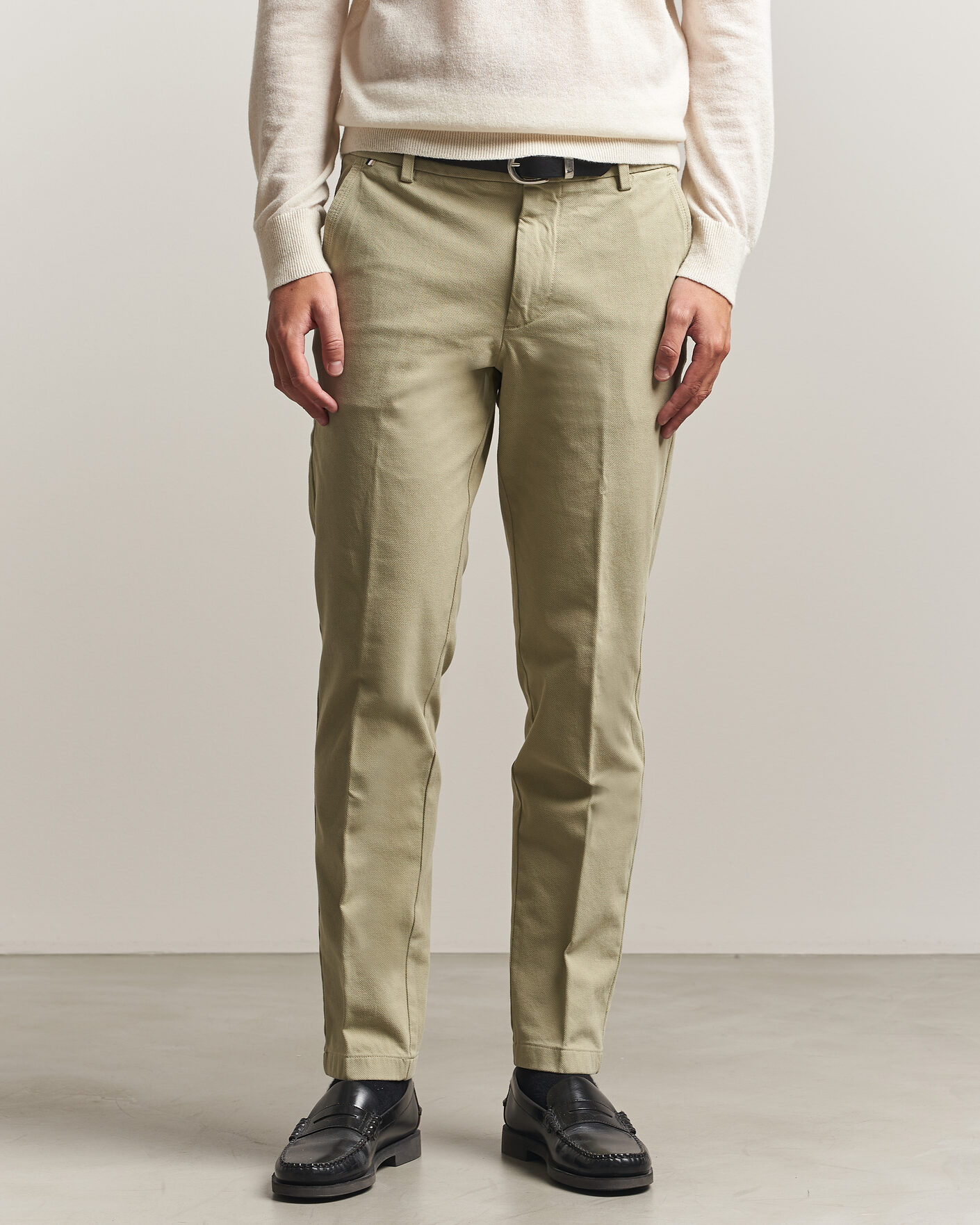Mies | Housut | BOSS BLACK | Kaiton Structured Chinos Sage