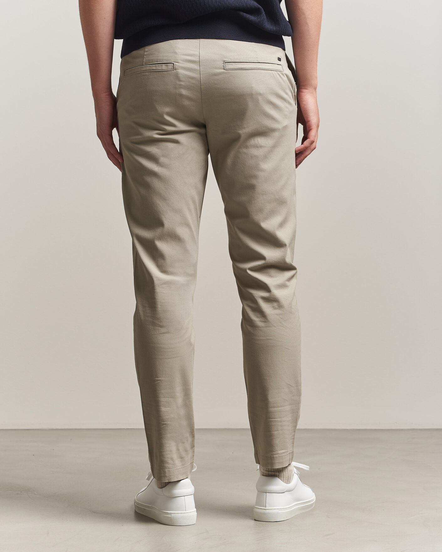 Mies | Housut | BOSS BLACK | Kaiton Structured Chinos Open Beige
