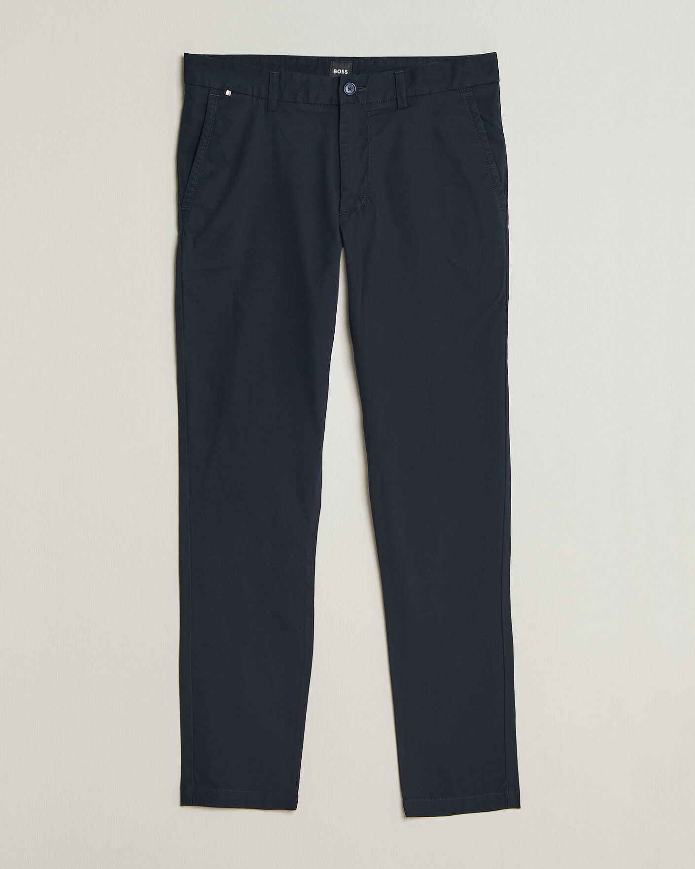 Mies | Housut | BOSS BLACK | Kaiton Structured Chinos Dark Blue