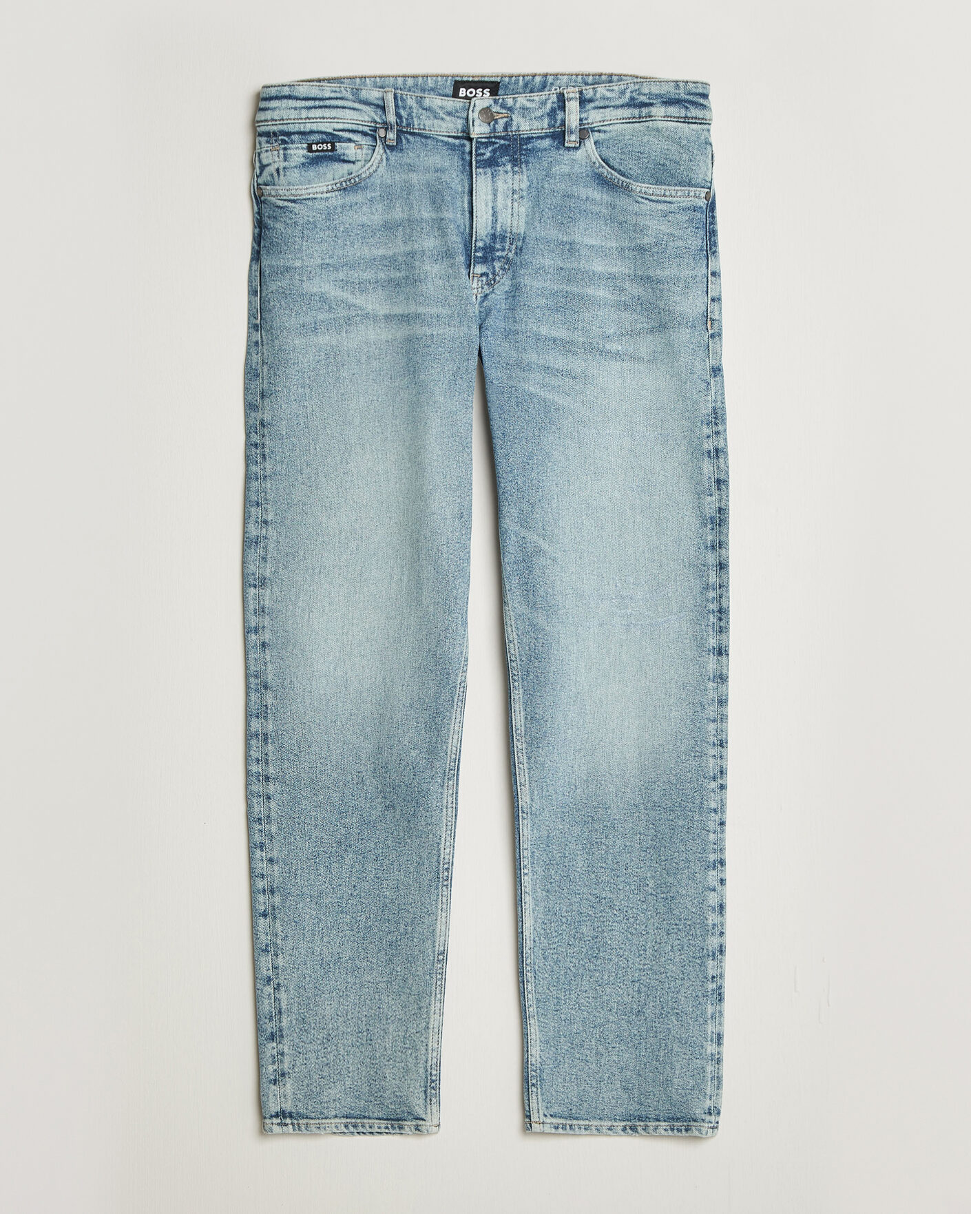 Mies | Farkut | BOSS BLACK | Ogden Regular Fit Jeans Bright Blue