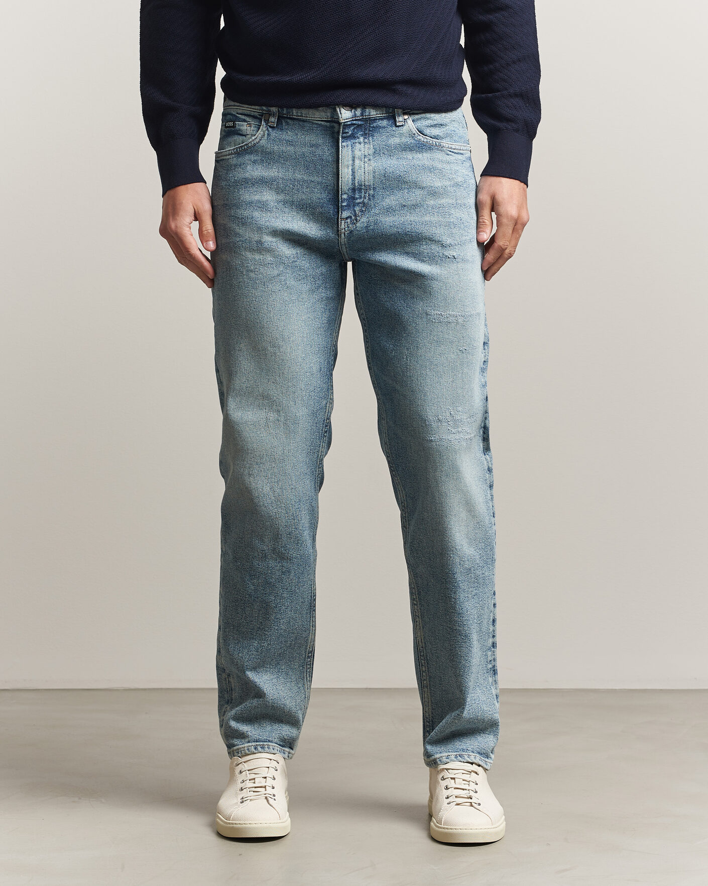 Mies | Housut | BOSS BLACK | Ogden Regular Fit Jeans Bright Blue