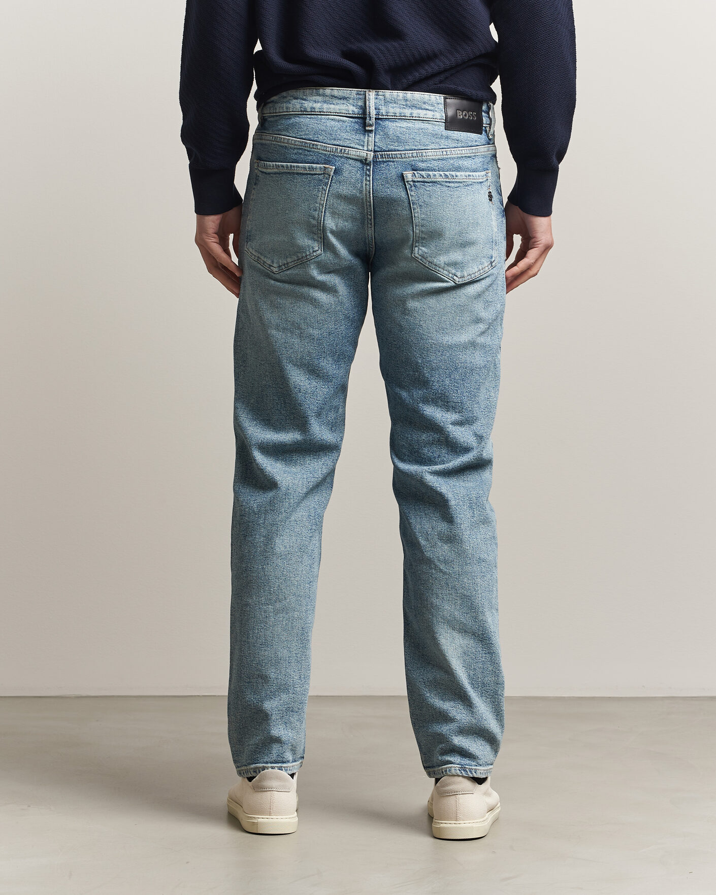 Mies | Farkut | BOSS BLACK | Ogden Regular Fit Jeans Bright Blue