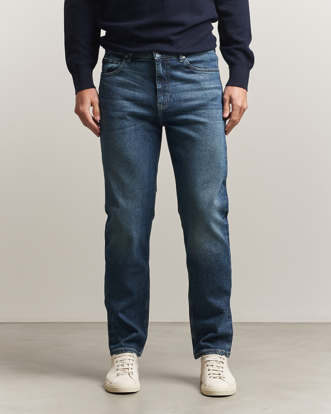 Mies | Housut | BOSS BLACK | Ogden Regular Fit Jeans Medium Blue