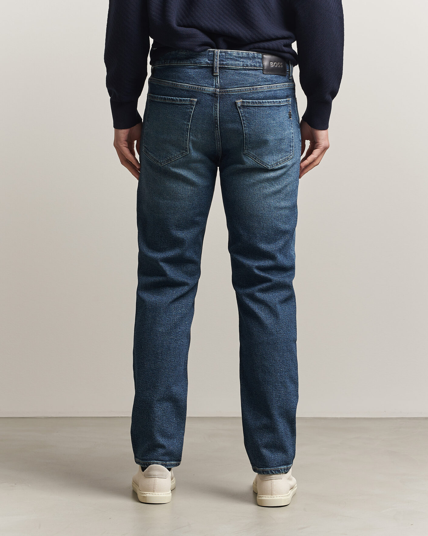 Mies | Farkut | BOSS BLACK | Ogden Regular Fit Jeans Medium Blue
