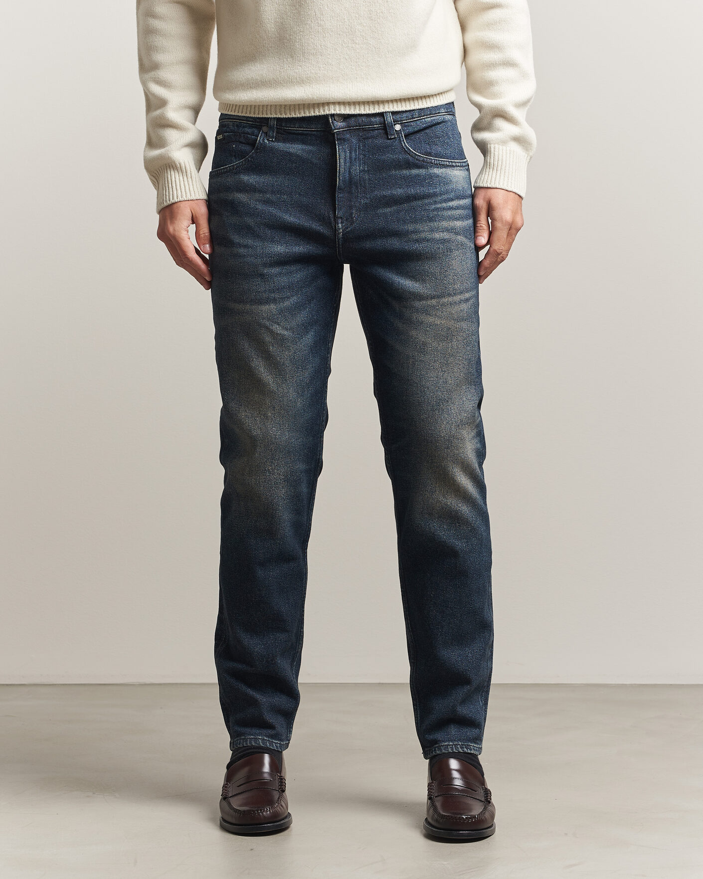 Mies | Housut | BOSS BLACK | Re.Maine Jeans Navy