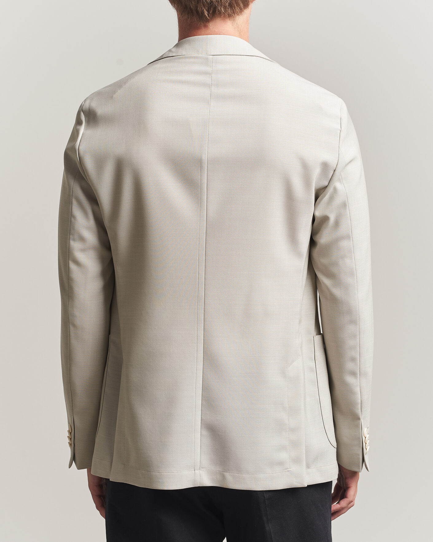 Mies | Pikkutakit | BOSS BLACK | Hanry Wool Patch Pocket Blazer Light Beige