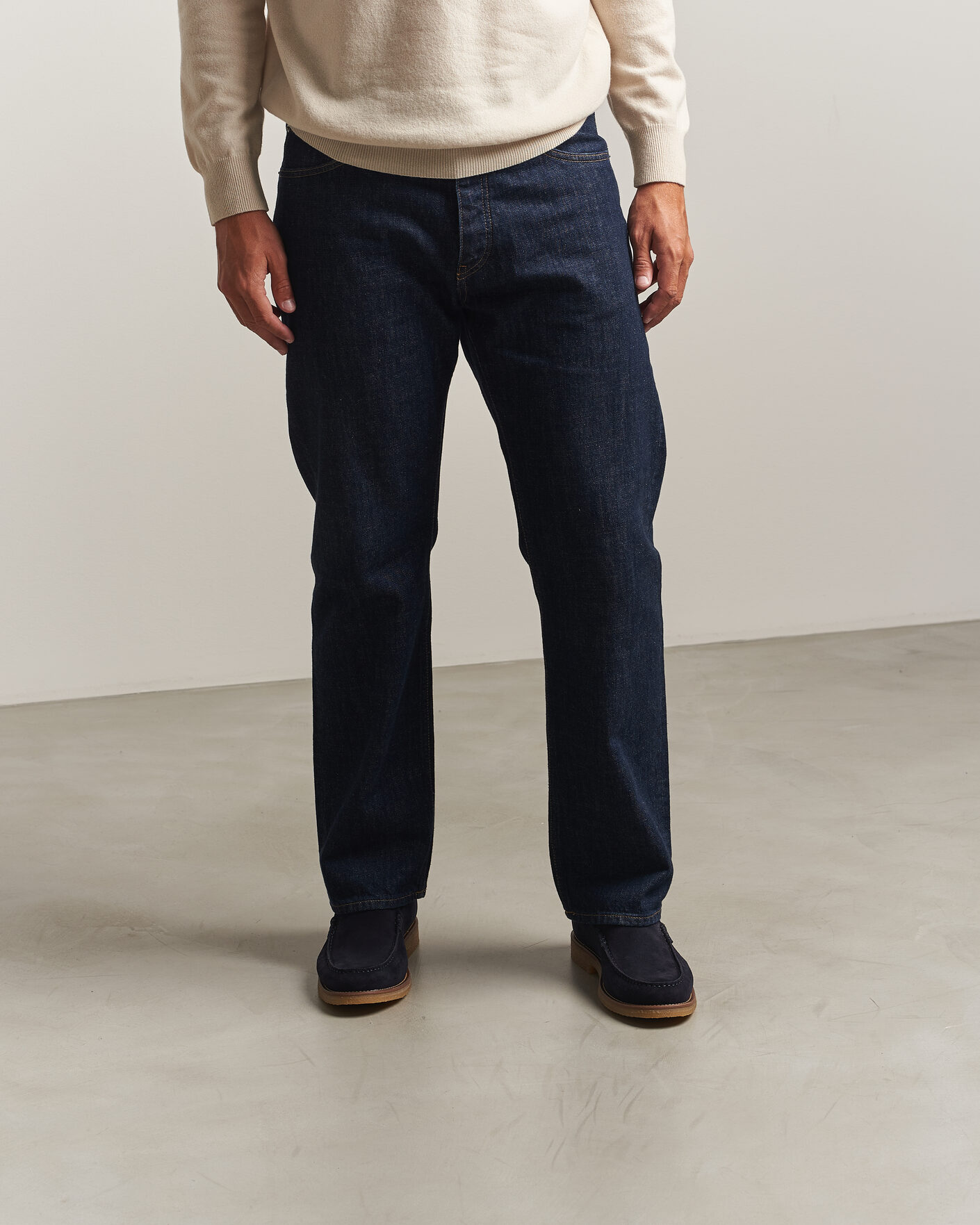 Mies | Loaferit | BOSS BLACK | Kope Suede Moccasin Dark Blue