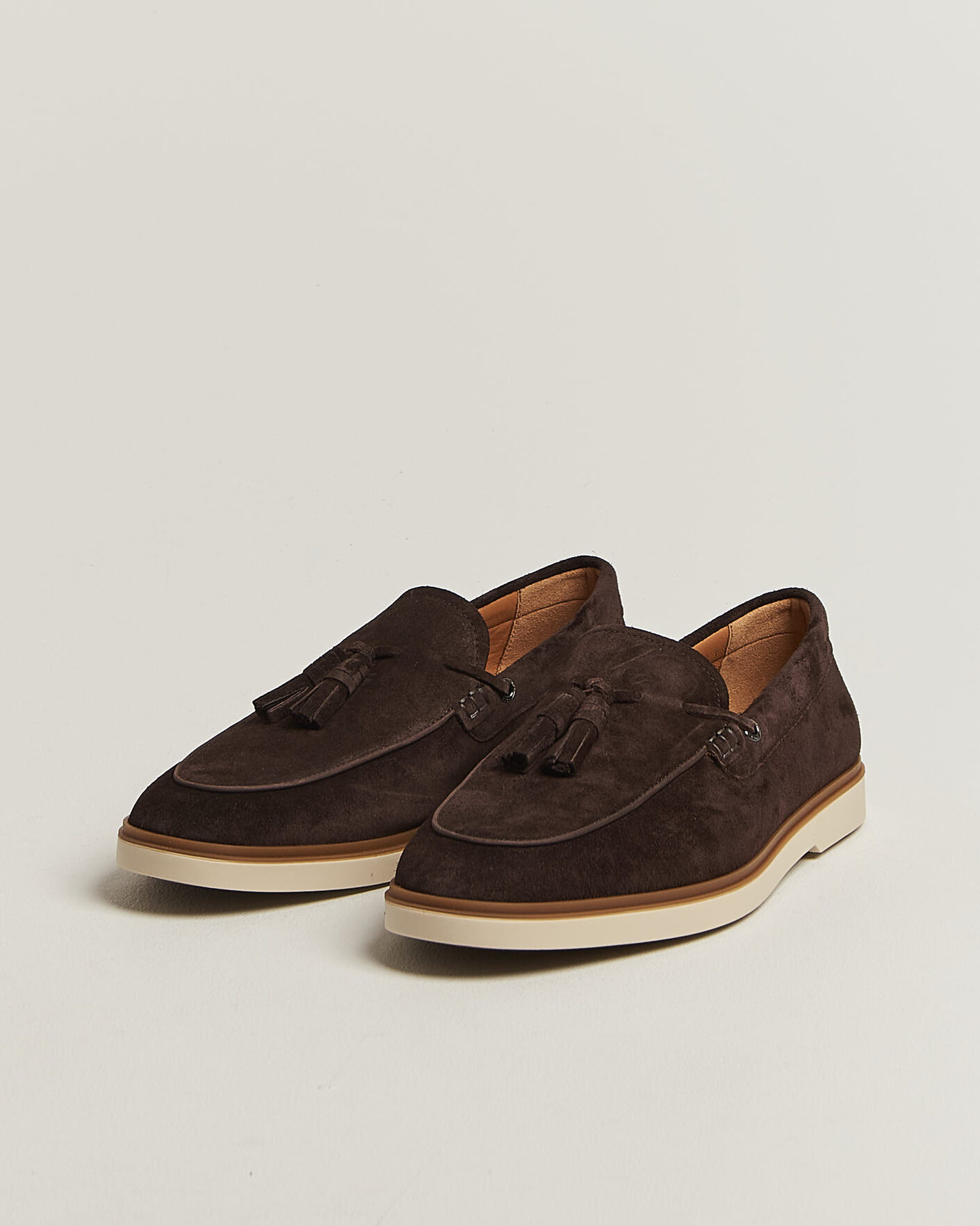 Mies | Loaferit | BOSS BLACK | Hedley Suede Tassle Loafer Dark Brown