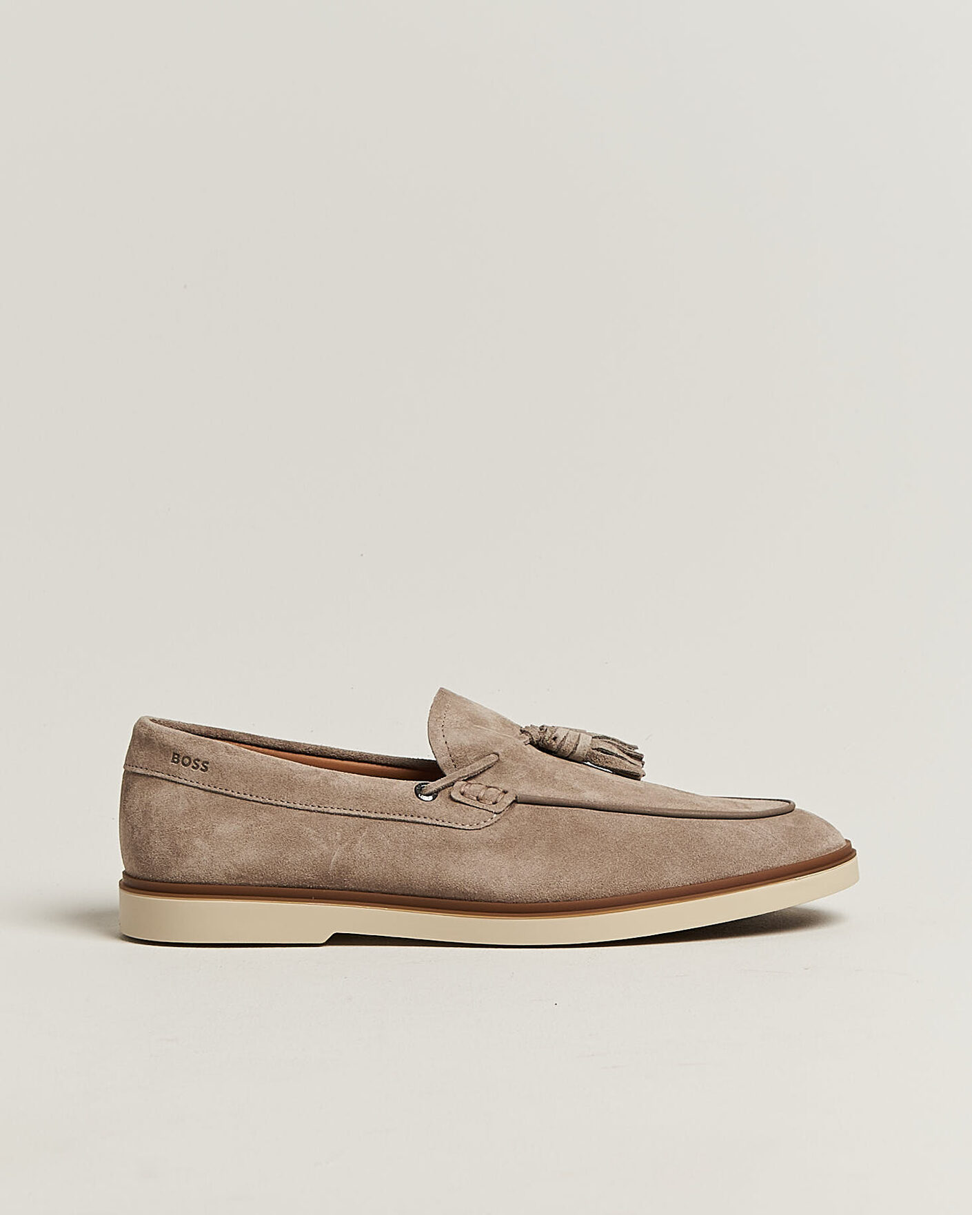 Mies | Loaferit | BOSS BLACK | Hedley Suede Tassle Loafer Dark Beige