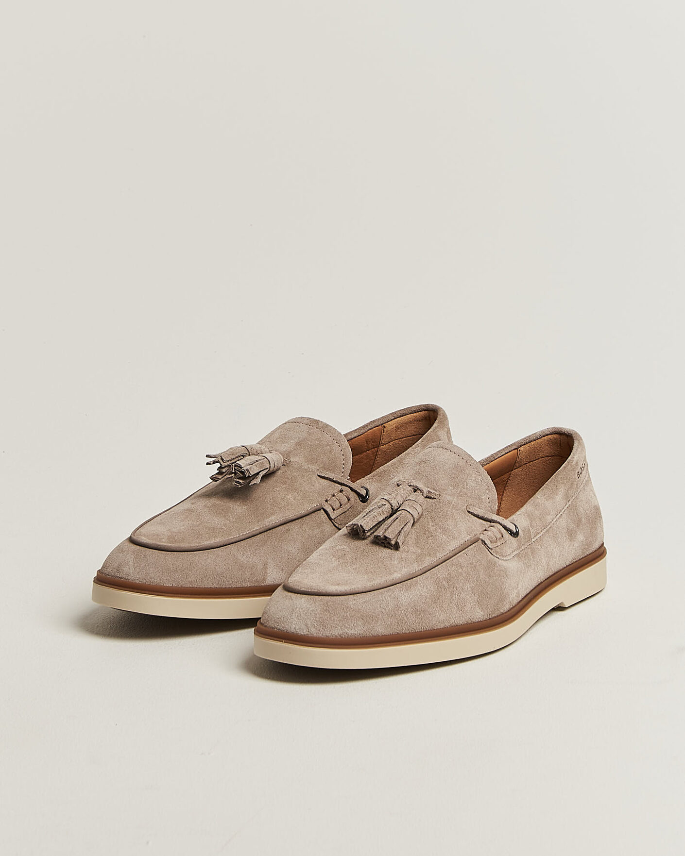 Mies | Loaferit | BOSS BLACK | Hedley Suede Tassle Loafer Dark Beige