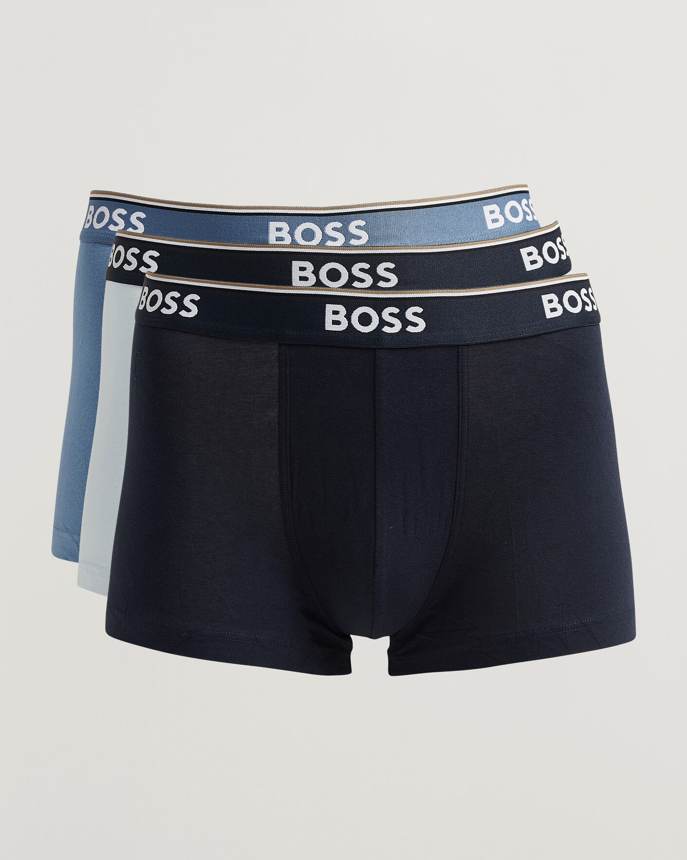Miehet | Uutuudet | BOSS BLACK | 3-Pack Trunk Navy/Blue/Light Blue