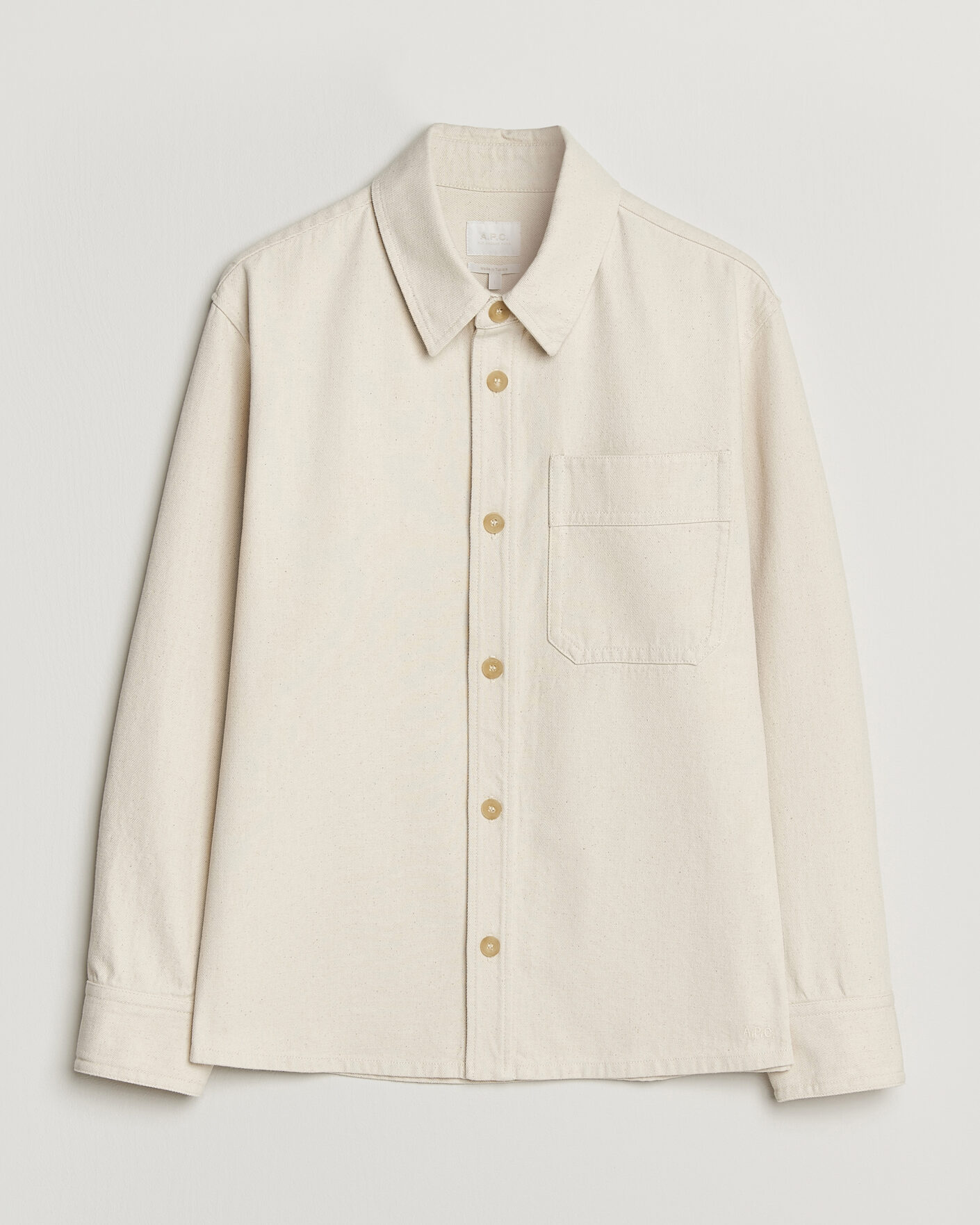 Mies | Kauluspaidat | A.P.C. | Basile Overshirt Off White