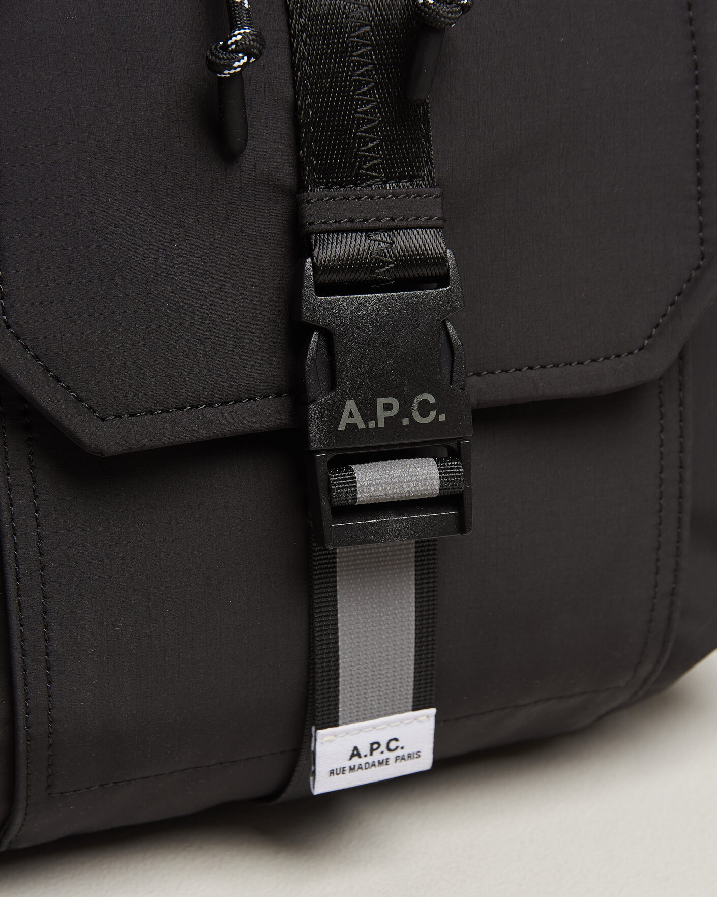 Mies | Laukut | A.P.C. | Trek Backpack Black