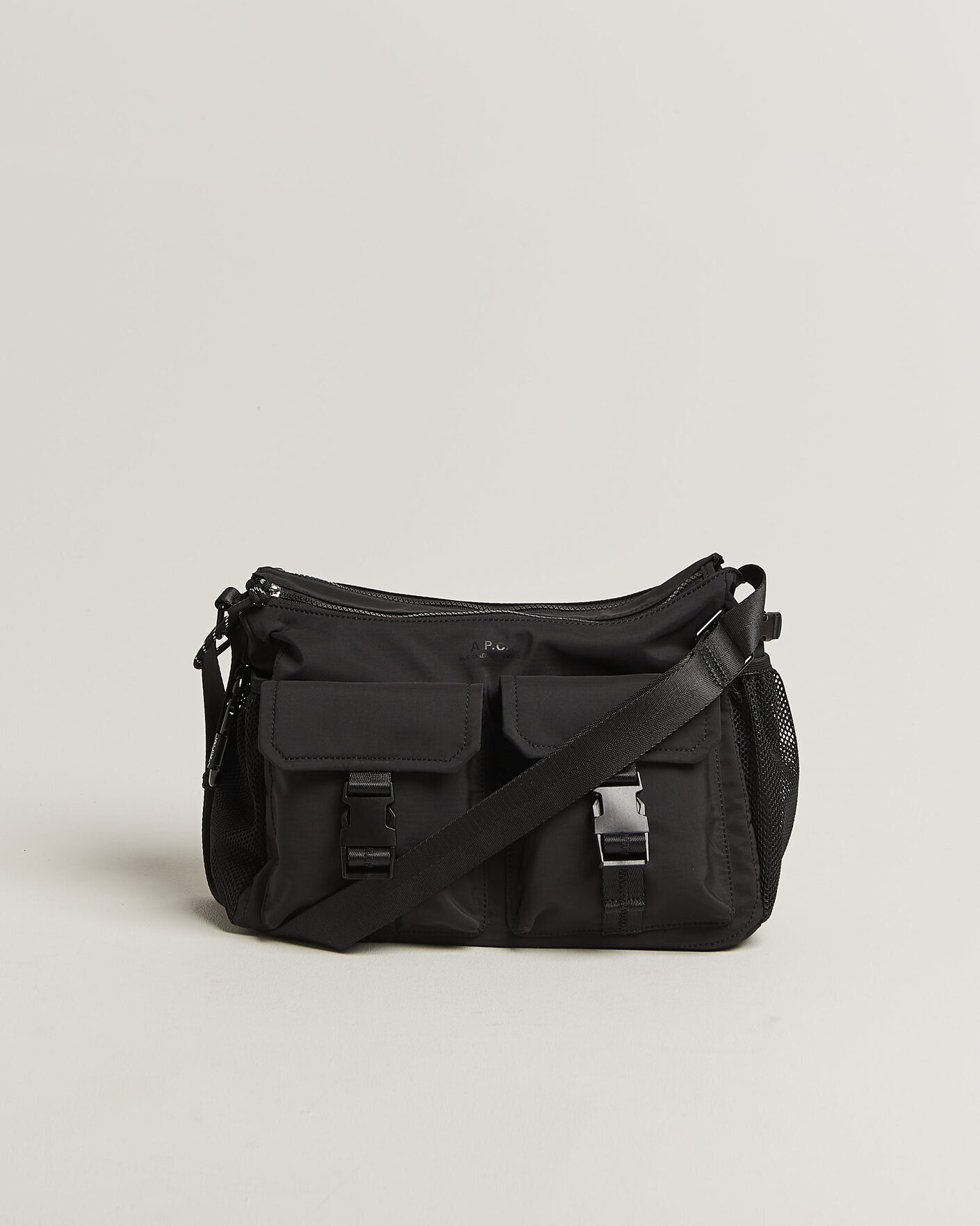Mies | Laukut | A.P.C. | Trek Crossbody Bag Black