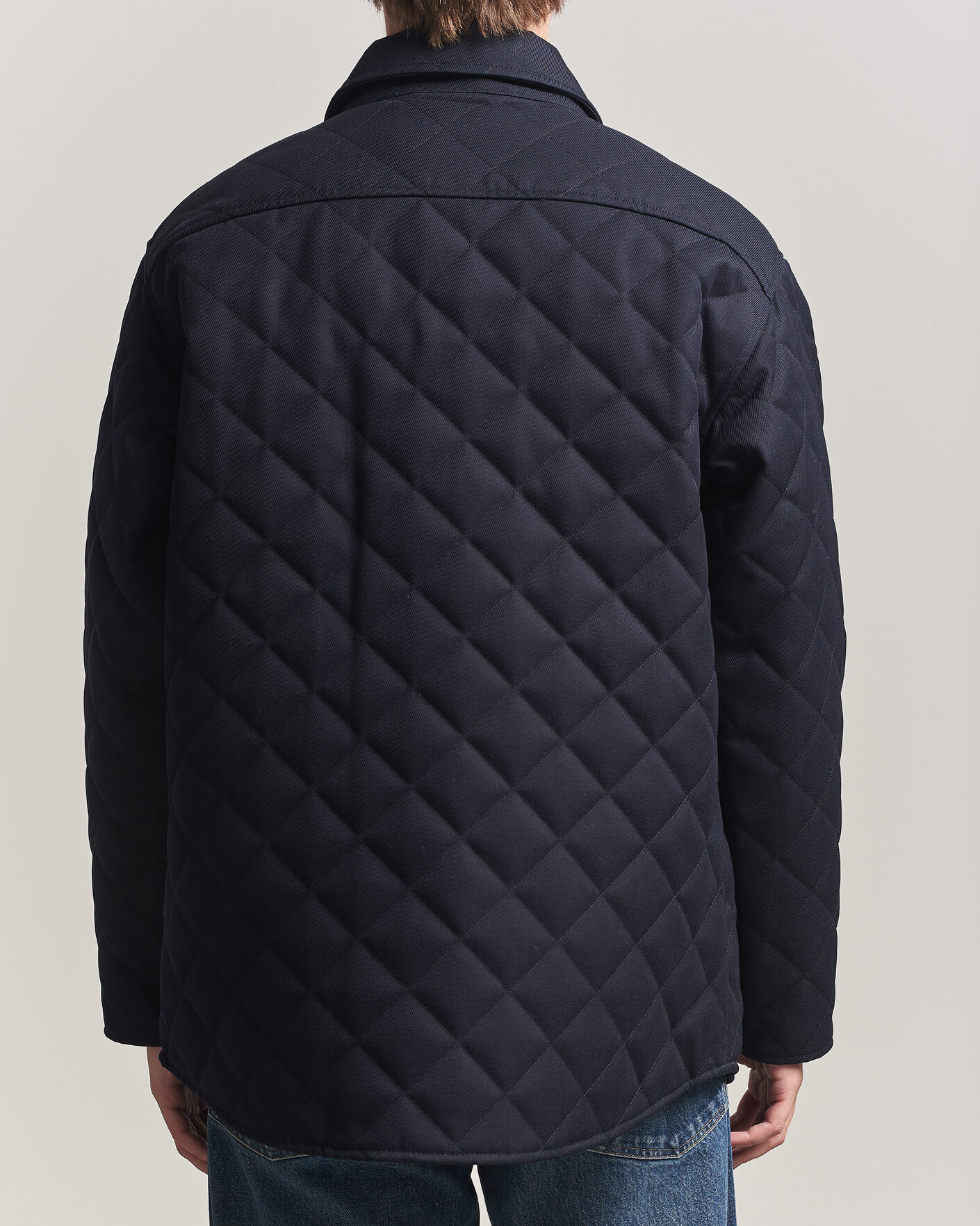 Mies | Takit | A.P.C. | Georges Quilted Jacket Dark Navy