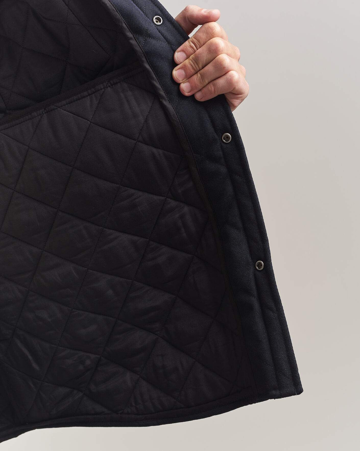 Mies | Takit | A.P.C. | Georges Quilted Jacket Dark Navy