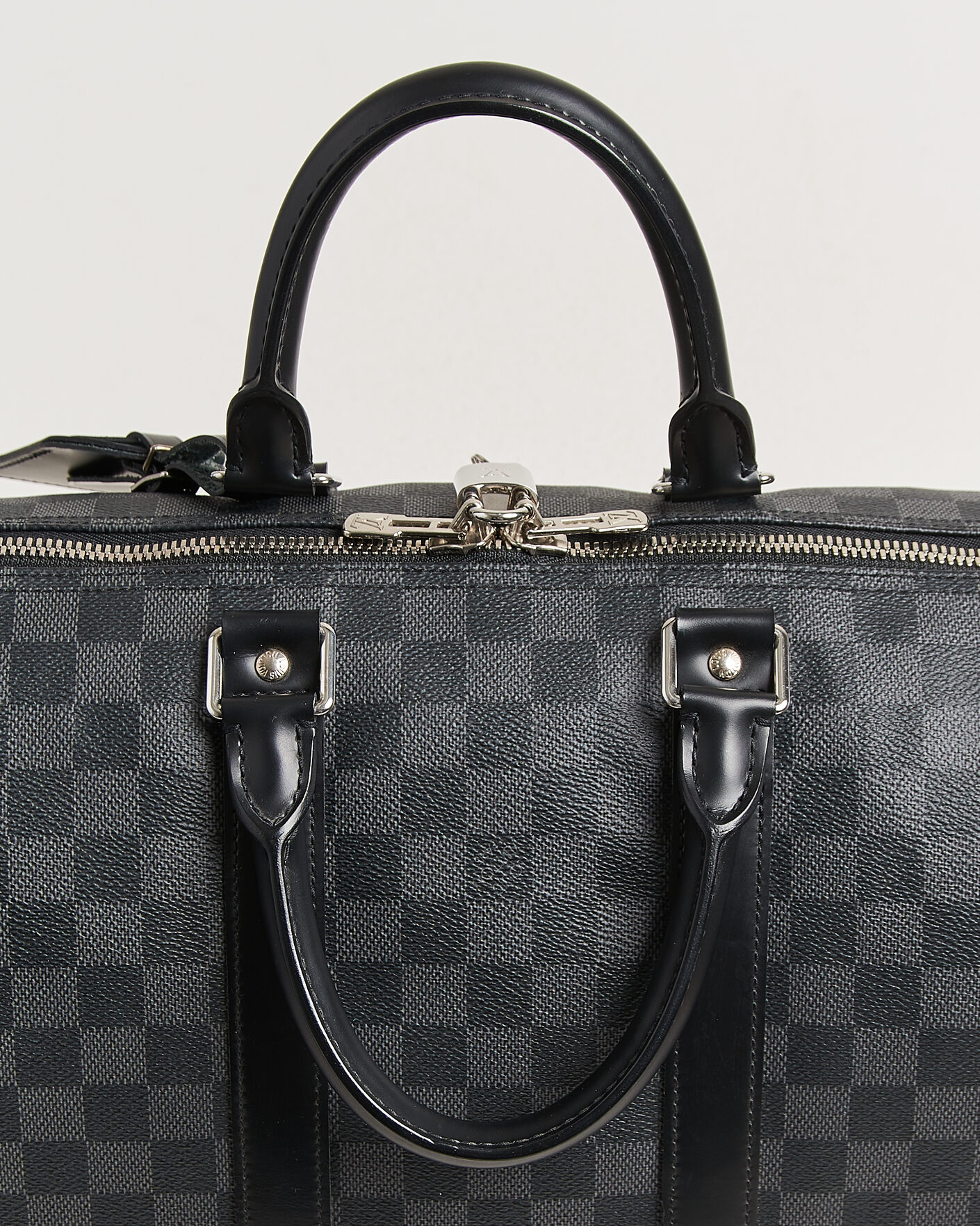 Mies | Pre-Owned & Vintage Bags | Louis Vuitton Pre-Owned | Keepall Bandouliére 45 Damier Graphite